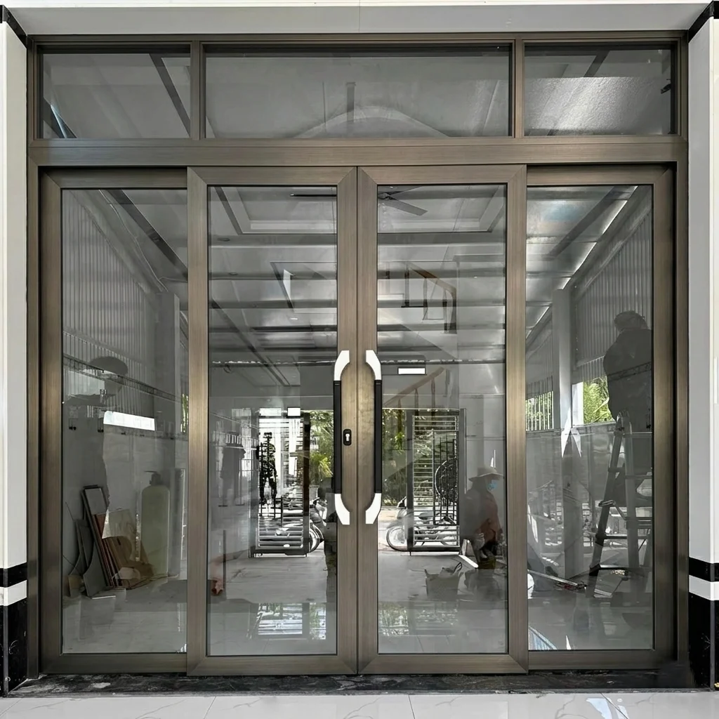 Cửa trượt quay 4 cánh