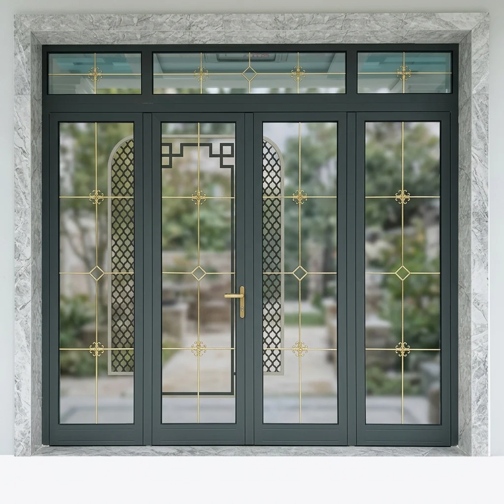 Cửa đi mở quay 4 cánh