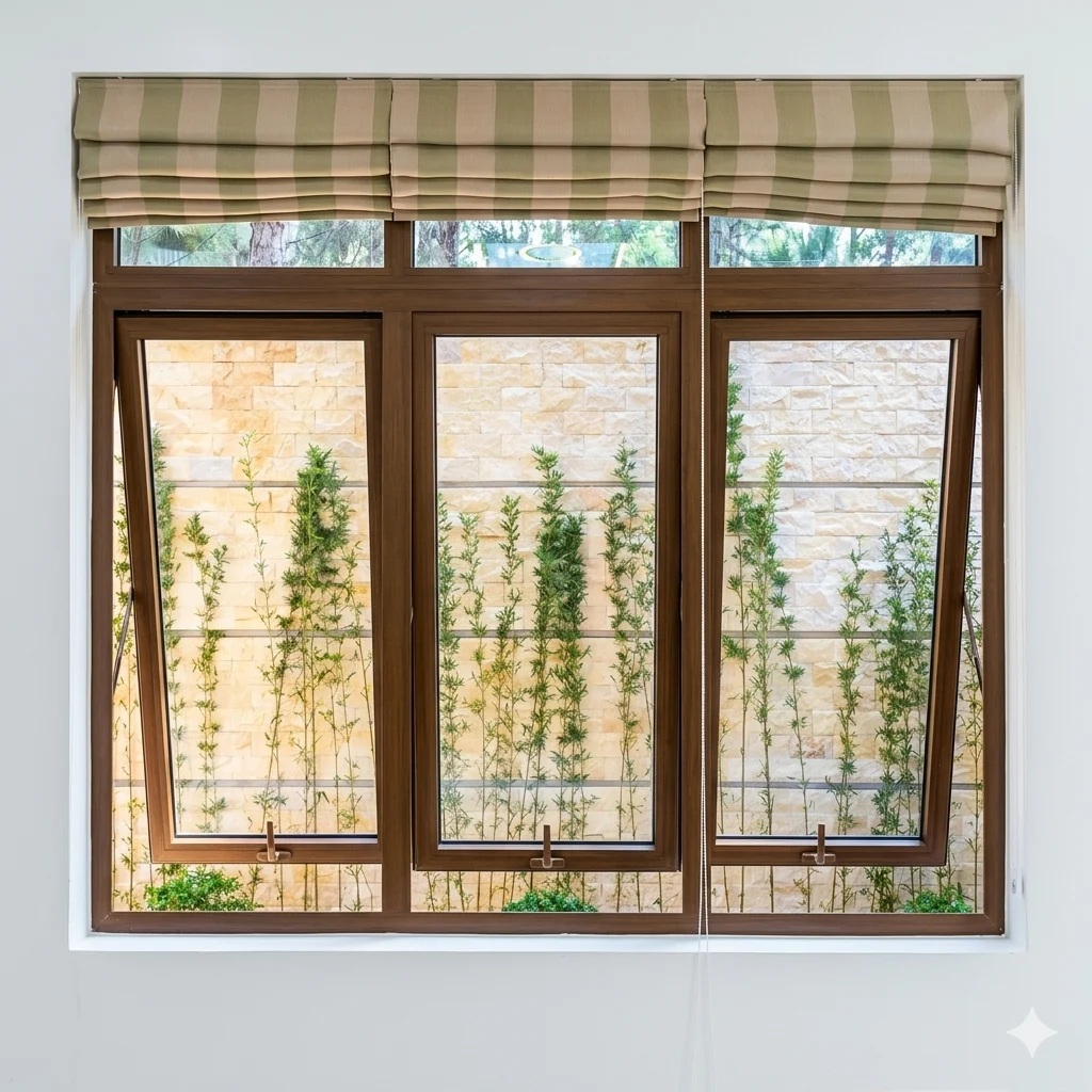 Cửa sổ mở hất 3 cánh
