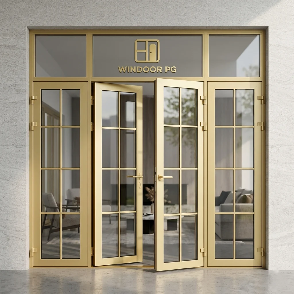 Cửa nhôm hệ 55