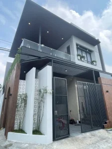 Hoàn thiện cửa nhôm cho chị Nguyệt - Cam Tân