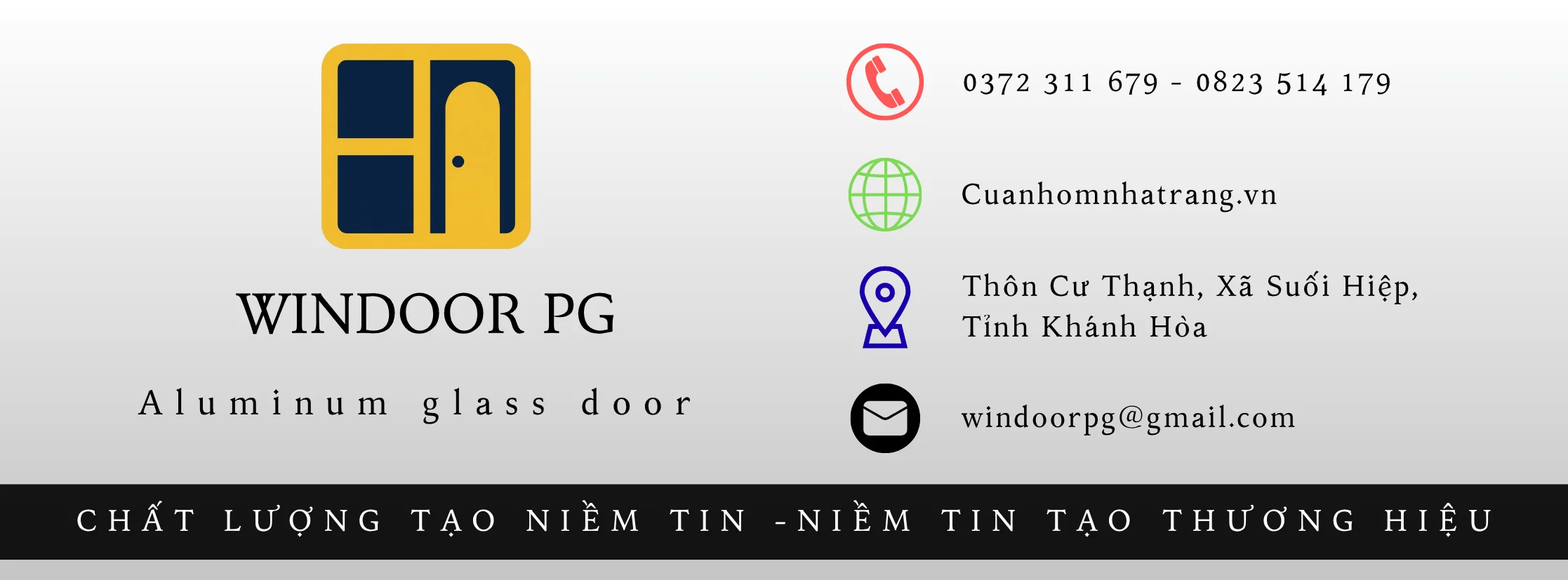 Banner Cửa Nhôm Nha Trang